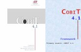 Cobit 41 framework