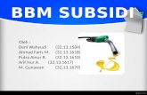 Subsidi bbm ppt