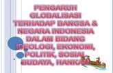Pengaruh globalisasi terhadap bangsa & negara indonesia