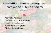 Pendidikan Kewarganegaraan -Wawasan Nusantara-