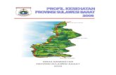 Profil kesehatan provinsi sulawesi barat tahun 2006