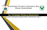 Program Strategis Dinas Kesehatan Provinsi Sulawesi Barat 2014-2015