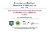 Rencana Aksi penerapan dan pencapaian Standar Pelayanan Minimal SPM