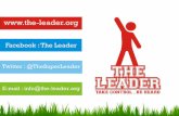 Ppt the leader