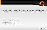 Ubuntu: Linux para bibliotecarios