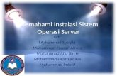 Memahami instalasi sistem operasi server