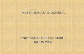 Materi bahasa indonesia full