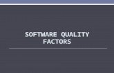 Software quality factor2