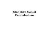 Statistika Sosial 1