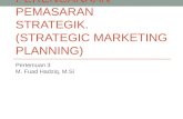 perencanaan pemasaran strategik