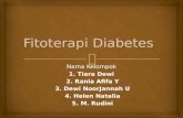 Fitoterapi Diabetes