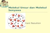 Molekul unsur dan molekul senyawa materi