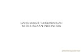 Garis besar perkembangan kebudayaan indonesia