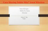 Cara sharing folder win7 lewat wireless