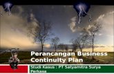 Perancangan business continuity plan
