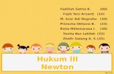 HUKUM 3 NEWTON physic