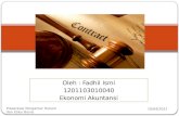 Presentasi pengantar hukum dan etika bisnis   kontrak