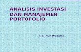 Analisis investasi & manajemen portofolio