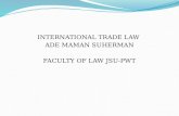 International trade law