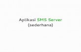 Aplikasi SMS Server di Android