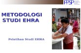 Metodologi Studi EHRA (Environmental Health Risk Assessment)