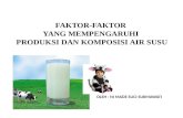 faktor faktor yang mempengaruhi produksi dan kualitas susu
