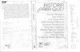 Carlos Pereyra - Historia para qué