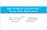 Ajax enabled java servertm faces web application