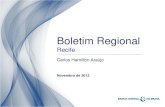 Boletim regional2012 11 08