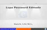 Lupa password edmodo