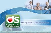 Proposal promotion Bulan Juni 2012