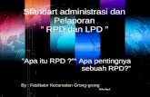 RPD dan LPD & Pelaporan