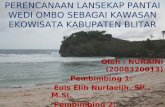 Perencanaan Kawasan Pantai Wedi Ombo Kabupaten Blitar (Seminar Proposal)
