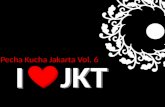 Koalisi Jakarta 2030-Pecha Kucha Jakarta Vol. 6