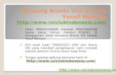 Peluang Bisnis VSI Ustadz Yusuf Mansur - VSI Club Indonesia