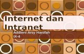 Internet dan intranet addieni