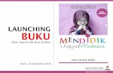 Presentation launching buku Mendidik Dengan Keteladanan