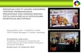 Program CSR dalam Pembangunan Prasarana dan Sarana Bidang Cipta Karya melalui Kerjasama Kemitraan Multi Pihak (Case Studies : PT Adaro Indonesia)