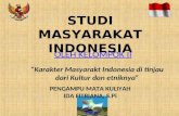 study masyarakat indonesia