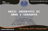 Hasil observasi SMAN 3 surabaya