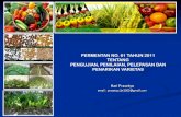 Tatacara pelepasan varietas tanaman (permentan no. 61 tahun 2011)