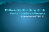 [Presenticcon Pilot] Platform Satelit Nano