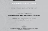 Kbk sma a. pendidikan agama islam