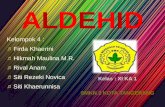 ALDEHID (Senyawa Karbon)
