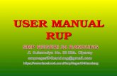 User Manual RUP