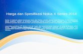 Harga dan Spesifikasi Nokia Android  X Series 2014