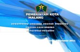 Memorandum Program Sektor Sanitasi Kota Malang