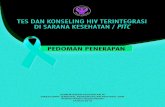 Juknis HIV: Pedoman PITC