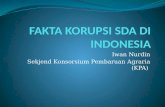 Fakta korupsi sda di indonesia
