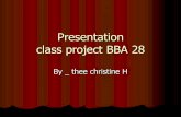 Class Project 28